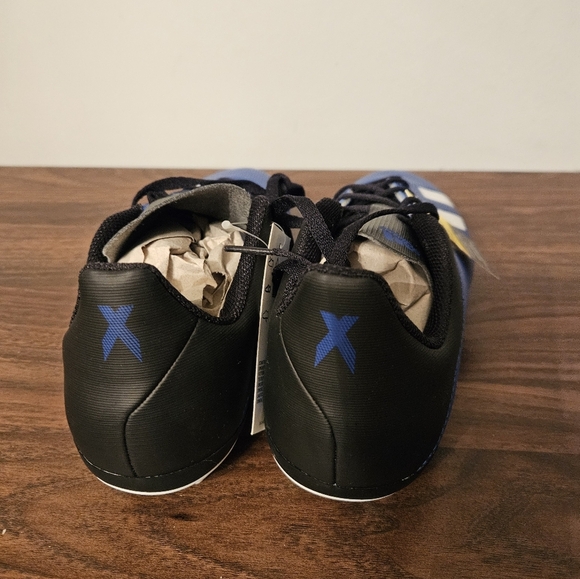 Adidas Big Kid Size 5.5  X 19.4 FXG Soccer Cleats Blue/White EF1615 NWB - Picture 8 of 11